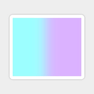 Aqua Lavender Gradient 2 Magnet