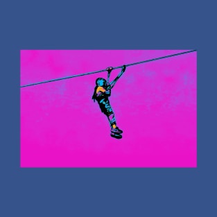 My First Zipline Ride!- Ziplining T-Shirt