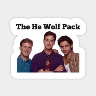The He Wolf Pack Magnet