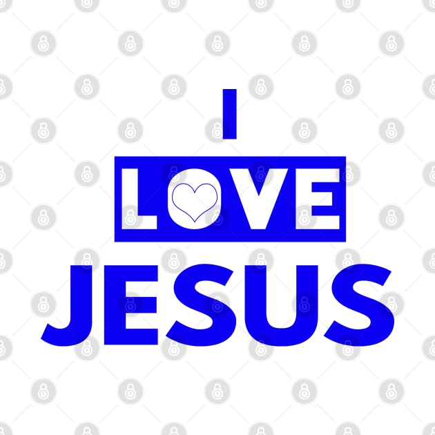 I Love Jesus Funny Christian Gift by Happy - Design