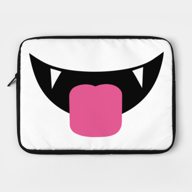 Roblox Playful Vampire Face Roblox Laptop Case Teepublic - playful vampire face roblox id