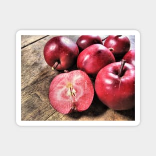 Red Moon Apples Magnet