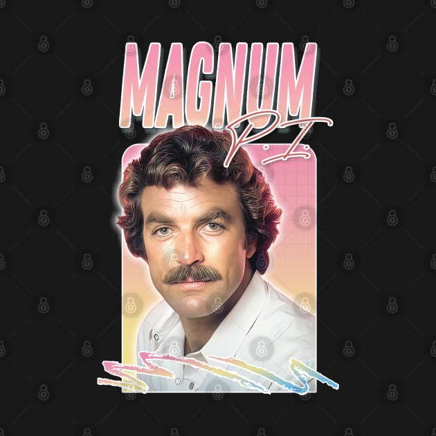 Magnum PI / Retro 80s Aesthetic Design by DankFutura