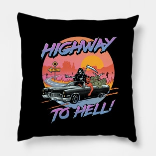 Highway to Hell Pillow