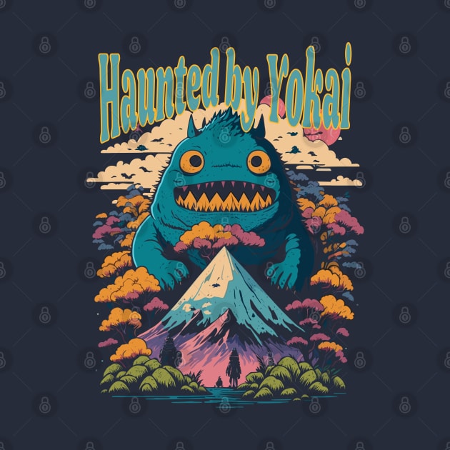 Haunted by Yokai Japanese Monster by Ravenglow