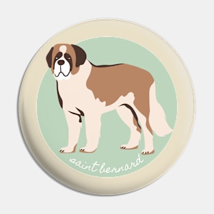 Saint Bernard Lover Gift Dog Breed Pet Lover Puppy Pin