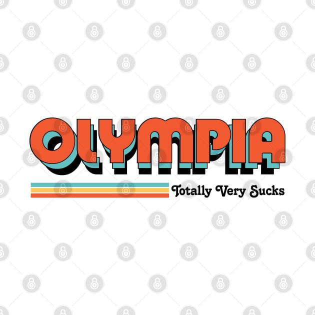 Olympia - Totally Very Sucks by Vansa Design