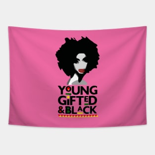 Young, Gifted, and Black Queen Tapestry