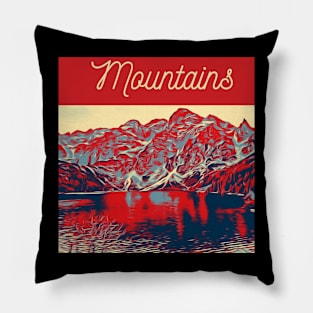 mountains Pillow