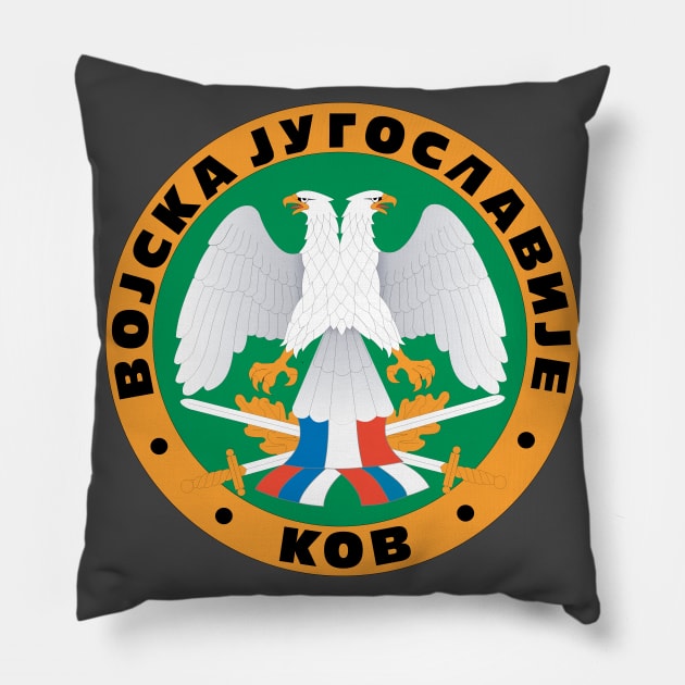 Yugoslavia Army Pillow by LostHose