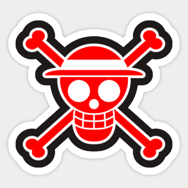 All Straw Hat Pirates Crew Logo Sticker for Sale by