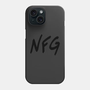 NFG Black A Phone Case