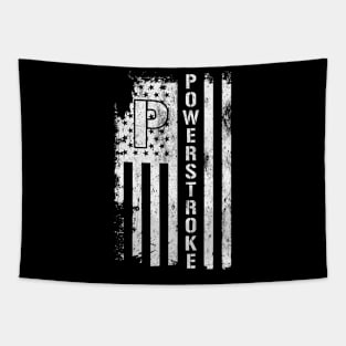 Powerstroke American Flag Tapestry