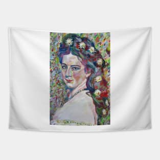 SISSI - Empress ELISABETH of AUSTRIA - oil portrait Tapestry