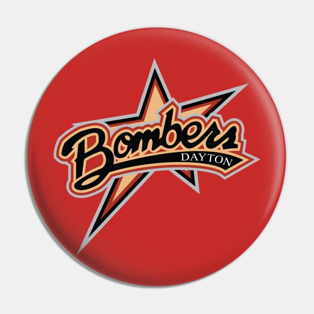 Dayton Bombers Pin by MindsparkCreative