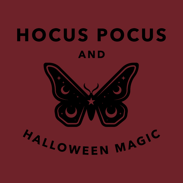 Hocus Pocus and Halloween Magic Butterfly. by DQOW