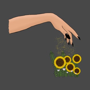 Sprinkling Pixie Dust on Sunflowers T-Shirt