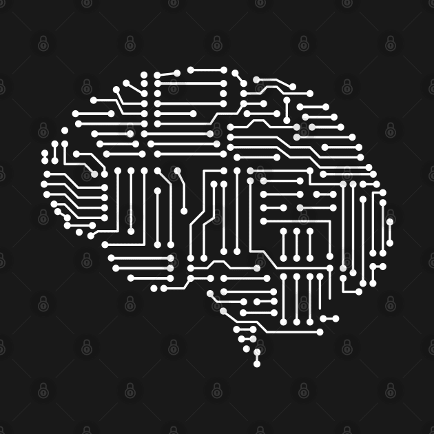 Digital artificial circuit brain by All About Nerds