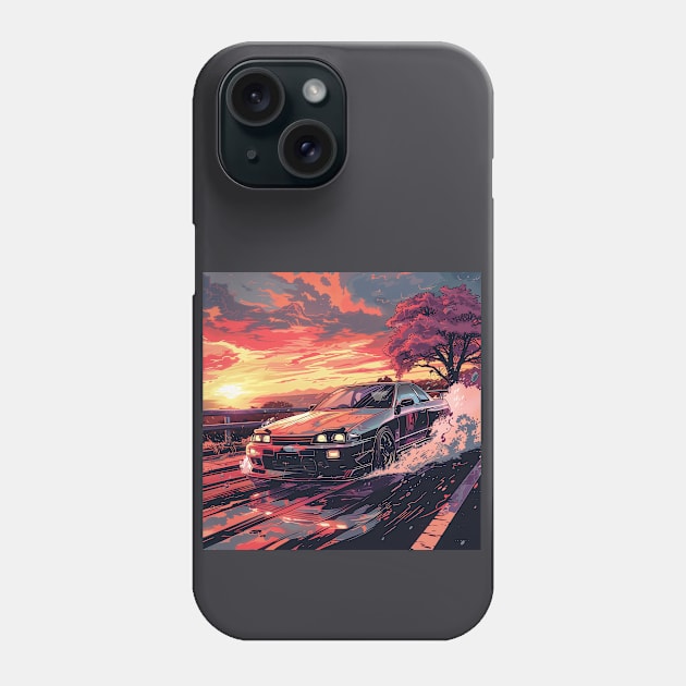 Sunset Drift Phone Case by J and C Designs