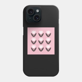 Tulip Field in Petal Pink by Suzie London Phone Case