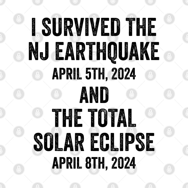 I survived the NJ Earthquake and the Total Solar Eclipse 2024 by SonyaKorobkova