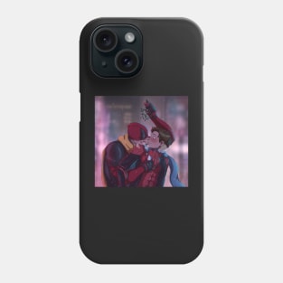 Mistletoe kiss Phone Case