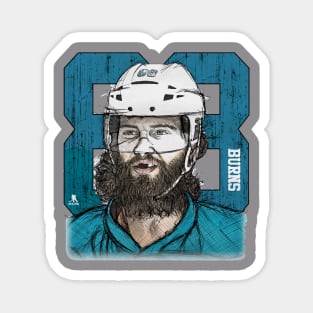 Brent Burns Seattle Sketch 88 Magnet