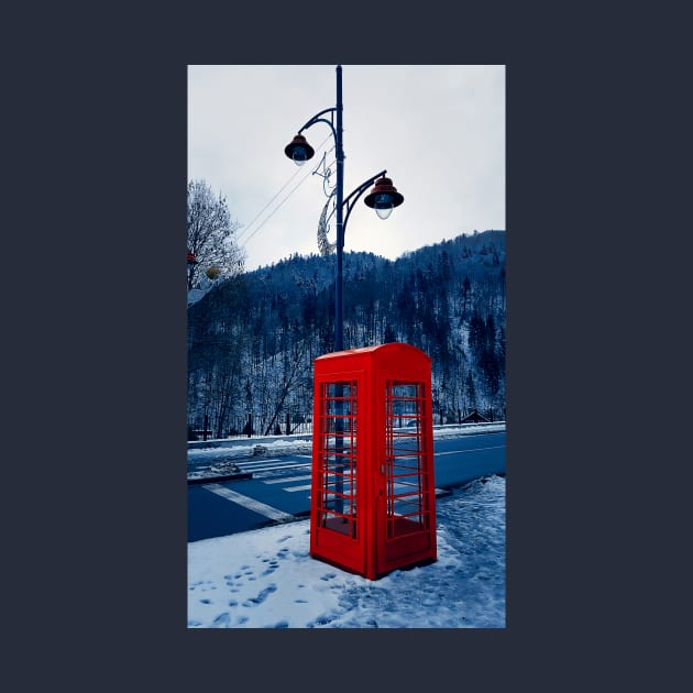 telephone box by psychoshadow