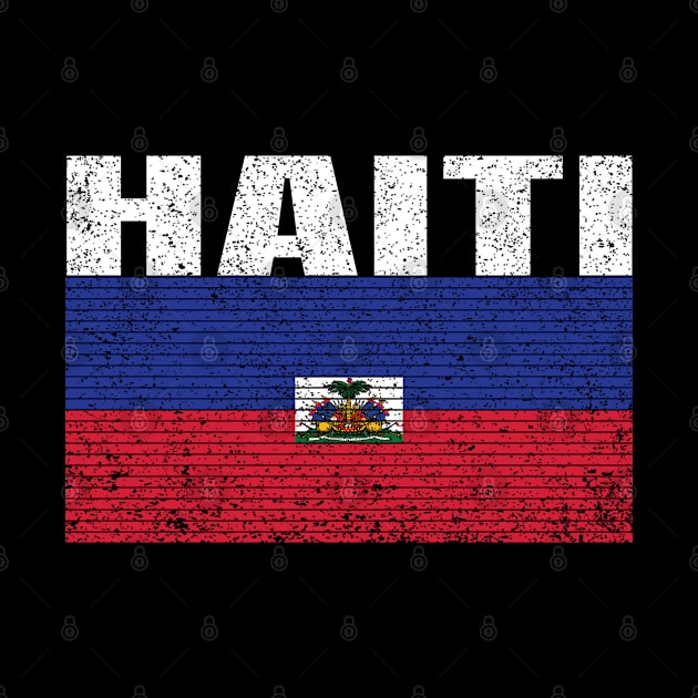 Haiti Country Vintage Haitian National Flag Gift by Grabitees