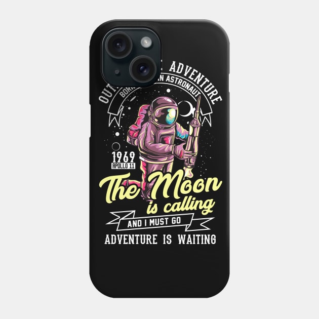 1969 Apollo 11 Moon Landing Phone Case by E