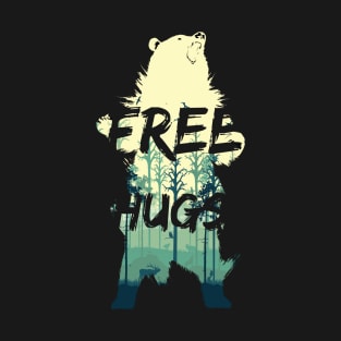 free bear hugs T-Shirt