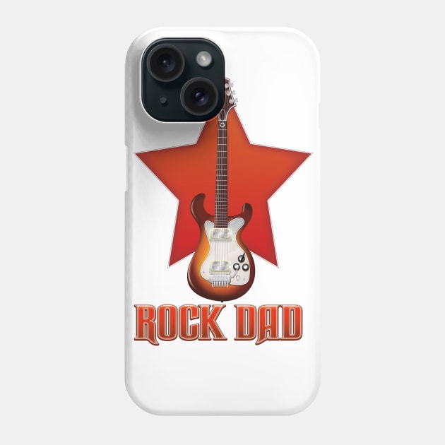 Rock DAD Phone Case by nickemporium1