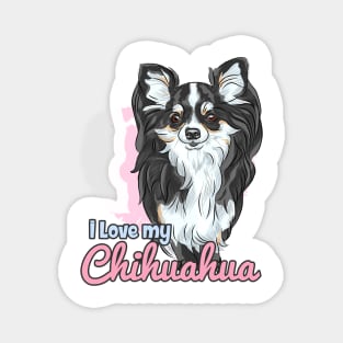 I Love My Chihuahua! Especially for Chihuahua Dog Lovers! Magnet