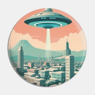 Retro Urban Encounter Pin