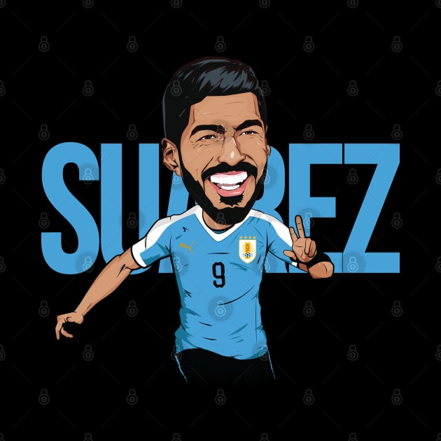 Luis Suarez Uruguay by portraiteam