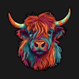 Scottish Hairy Highland Cow T-Shirt