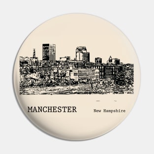 Manchester - New Hampshire Pin