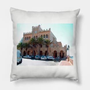 Ciutadella Town Hall II Pillow