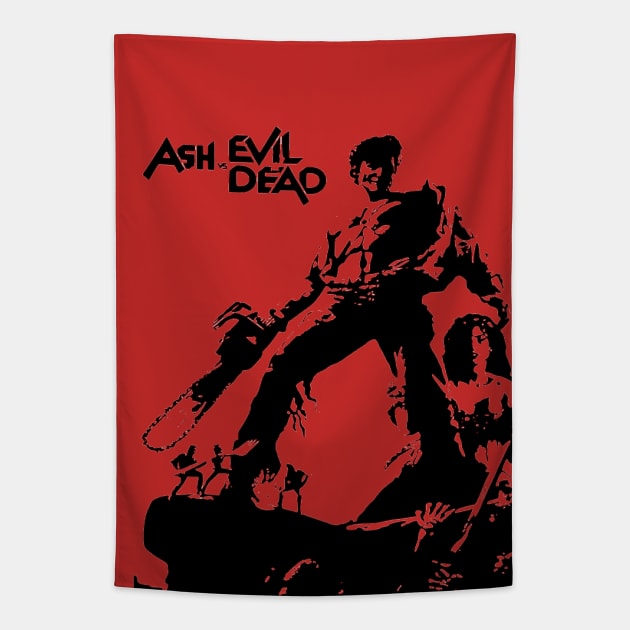 Ash vs Evil Dead Tapestry by OtakuPapercraft