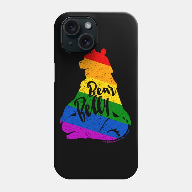 Bear Belly - Rainbow Phone Case by Off the Table Merch