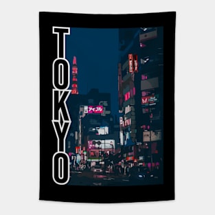 Tokyo City Tapestry