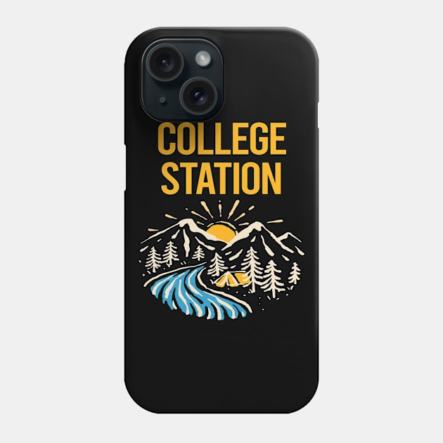 Nature Landscape College Station Phone Case by rosenbaumquinton52