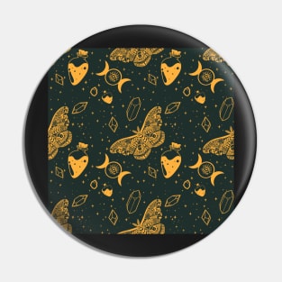 Moth Magic Pin