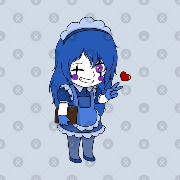 candy pop maid chibi by LillyTheChibi