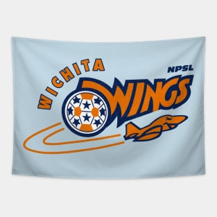 Defunct Wichita Wings - NPSL Soccer 1996 Tapestry