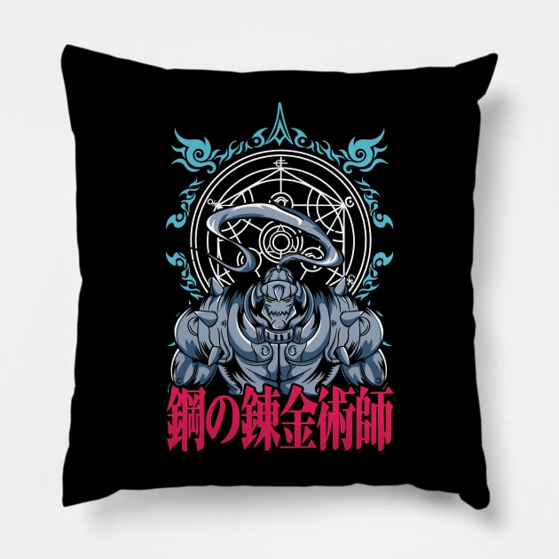 Alchemist Al Pillow by seanartzy