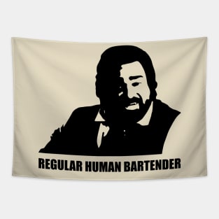 Jackie Daytona- Regular Human Bartender Tapestry