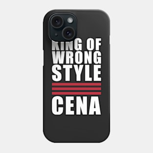 King of Wrong Style Phone Case