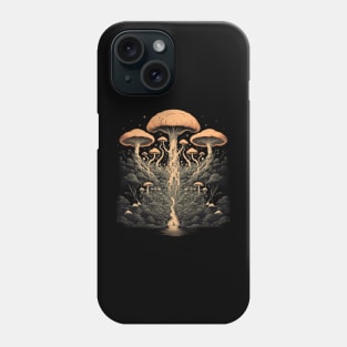 Surreal Fantasy World Psychedelic Mushroom Forest Phone Case