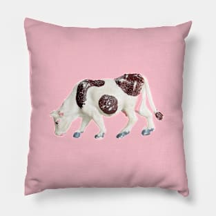 PLASTIC FANTASTIC Cow Pillow